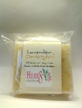 Lavender Oatmeal Goats Milk Soap